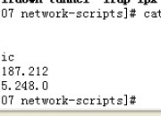 linux的ip配置