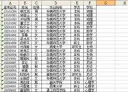 mysql导入excel数据