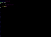 ubuntu下c语言hello world