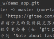 Git 远程推送被拒绝的一种解决方案