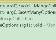 Mongodb的Java操作